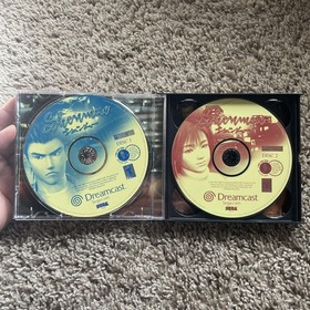 Shenmue Sega Dreamcast 2000 Complete in Box with Manual 4 Discs Passport