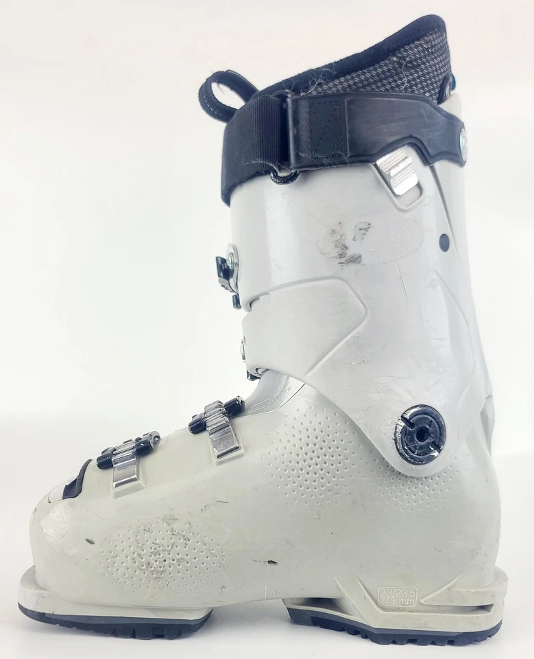 Used $500 Women's Tecnica Mach Sport MV 85 W Ski Boots Pearl White with Gripwalk - Image 4 of 4