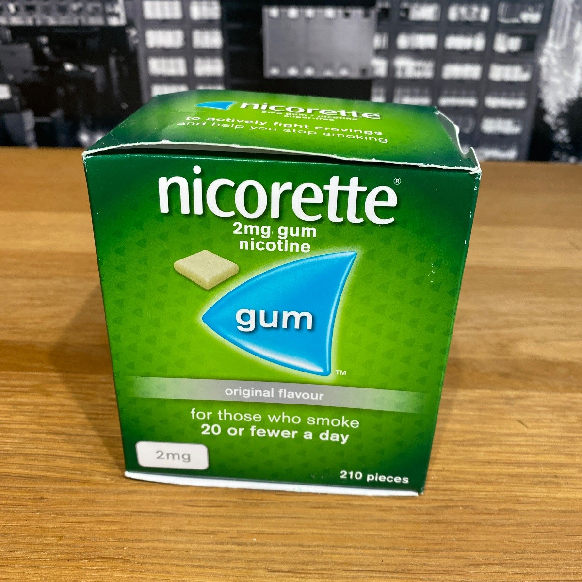 Nicorette 4Mg Original Gum Nicotine 210 Pieces (Stop Smoking Aid) - Image 8