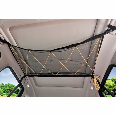 Universal Vehicle Elastic Car Roof Decke Net Pocket Mesh Bag für Van SUV