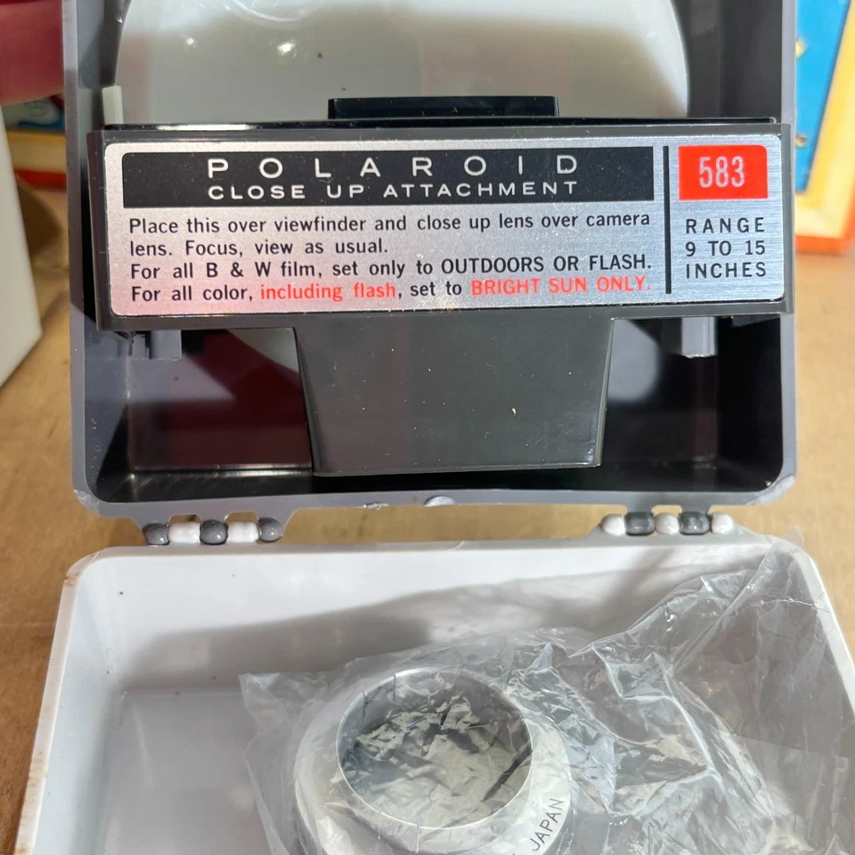 Kit Primer Plano Polaroid #583 En Estuche Joyero Foto 3 de 4