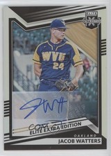 2022 Panini Elite Extra Edition Signatures Jacob Watters #124 Auto 16s2