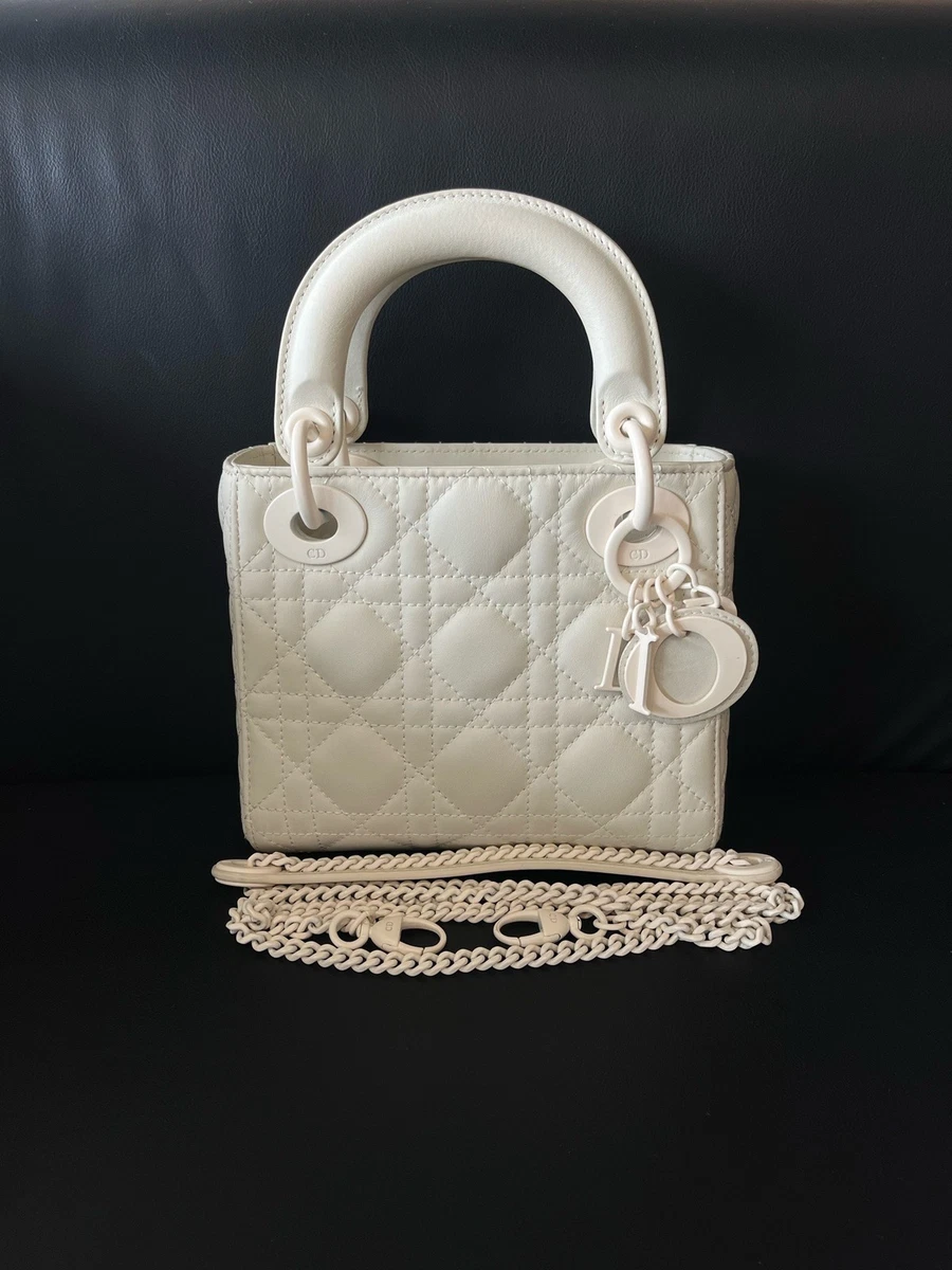 Dior Lady White Bags & Handbags for Women for sale - eBay
