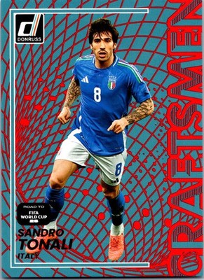 #11 Sandro Tonali Donruss  Craftsmen