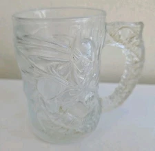 Batman Forever Batman Mug Glass Cup McDonalds 1995 DC Comics