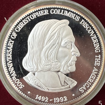 ドミニカ共和国 銀貨 1492 1992 コロンブス ドミニカ共和国 銀貨 1492 1992 コロンブス 1992 Columbus Half Dollar