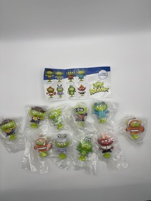 Disney Aliens Pixar Remix Chibi Snapz Bullsitoy Bulk Lot Complete Set