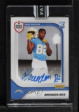 2024 Panini Instant RPS First Look Auto 21/49 Brenden Rice #RPSFL-33 Auto 3hd