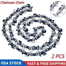 2 PCS Chainsaw Chain 12" 45DL 3/8" LP .050" for Echo CS-2511T CS-271T