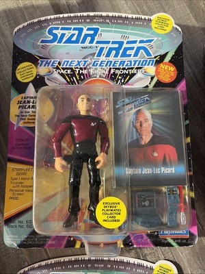 1993 Playmates Star Trek The Next Generation, Captain Jean-Luc Picard, NIB 6071