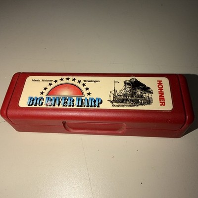 NOS BRAND NEW HOHNER BIG RIVER HARP 590 Key of C Vintage Made in Germany