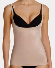 SPANX Suit Your Fancy Open Bust Shape Firm Control Shapewear Top Womens Sz S