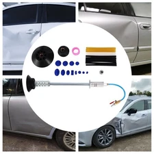 Air Pneumatic Dent Puller Car Auto Body Repair Suction Cup Tools w/ Slide Hammer
