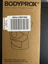 Bodyprox Protection Knee Brace Unisex Support w/ Stabilizers & Patella Gel Reg