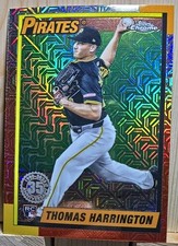 Thomas Harrington 2025 Topps Chrome Mojo Refractor 35th- #U90C-57 Rookie Card