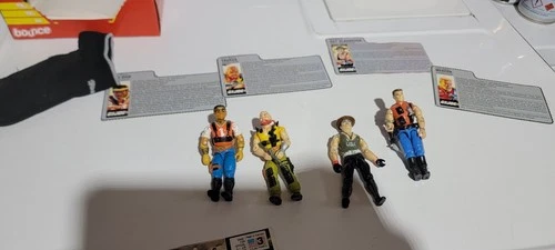 G I JOE Sargent Slaughter  Marauders Lot With Cards And Mail Away Slaughter LQQK