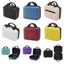14In Portable ABS Hard Shell Travel Vanity Case Small Makeup Organiser Case Box