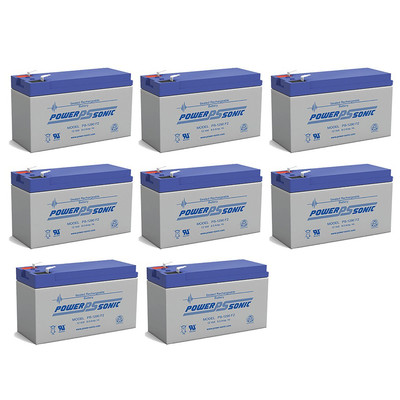 Power-Sonic 12V 9AH Replacement Battery for Elk 1280, 1290 - 8 Pack