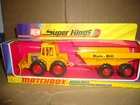 Matchbox Lesney King-Size K-5 Muir Hill Tractor & Trailer, New in Box