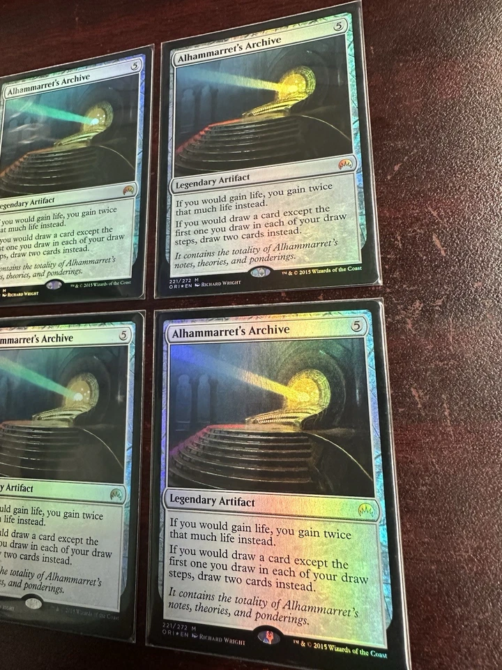 Alhammarret’s Archive FOIL NM Magic Origins ORI MTG Magic (4 Available) - Image 2 of 4