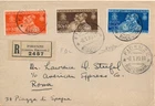 Italy Kingdom 1930 Envelope Recommended Wedding Prince FDC Travelled Raybaudi Signature