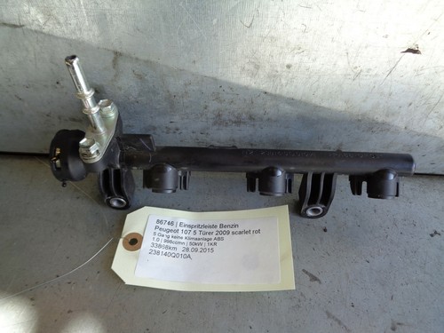 Einspritzleiste Benzin Peugeot 107 238140Q010A 1.0 50kW 1KR 86746