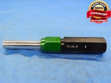 .5180 CLASS X PIN PLUG GAGE .5156 +.0024 UNDERSIZE 33/64 13 mm .518