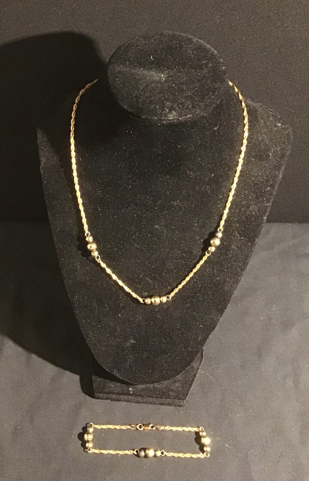 MILOR Made In ITALY 925 Sterling Rope Chain Gold Accent Necklace