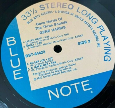 GENE HARRIS - of the Three Sounds ~ BLUE NOTE 84423 {nm orig