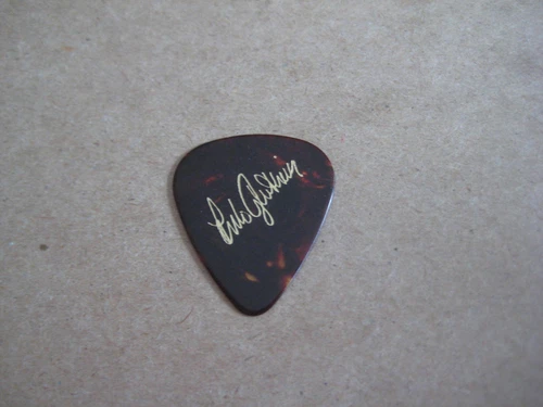 Arlo Guthrie Gold Signature Faux Shell Guitar Pick Rare