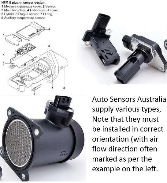 AIR FLOW METER BMW X3 X5 DIESEL 320D 520D 530D 13627788744 MAF AFM E53 E60 E90 - image 4 of 4