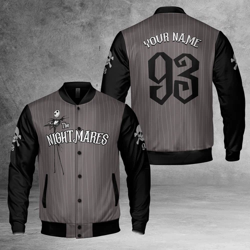 Personalized Love The Nightmare Before Christmas Jack Skellington Jacket video thumbnail