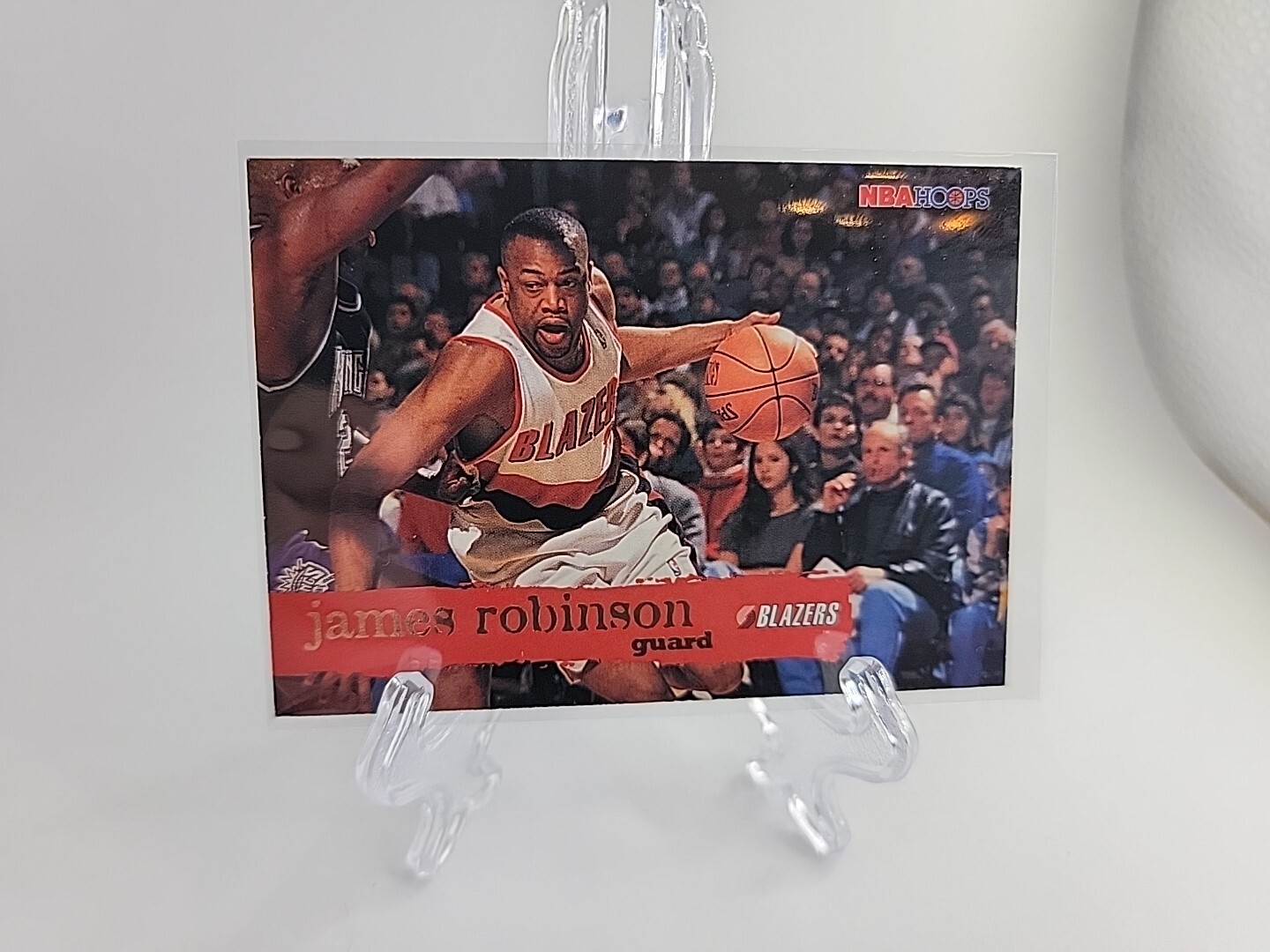 1995 NBA Hoops James Robinson #135 Portland Trail Blazers Basketball