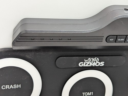 Wicked Gizmos portable rollup electric drum kit mat pad electronic ED100 G3002 - Picture 6 of 12