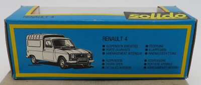 Renault - R4 F6 Fourgonnette Darty 1986 - Modèle Presse - 1/43