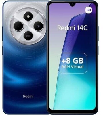 Xiaomi Redmi 14C | 256GB Handy 6,8 Zoll DualSIM Smartphone Starry Blue  *NEU*