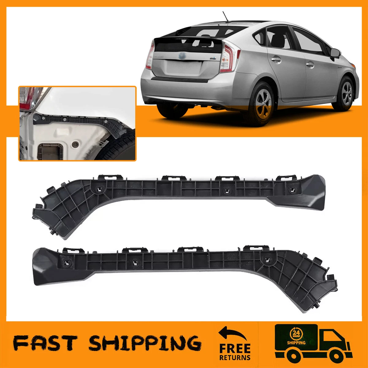 Rear Bumpers & Parts for Prius for sale | eBay