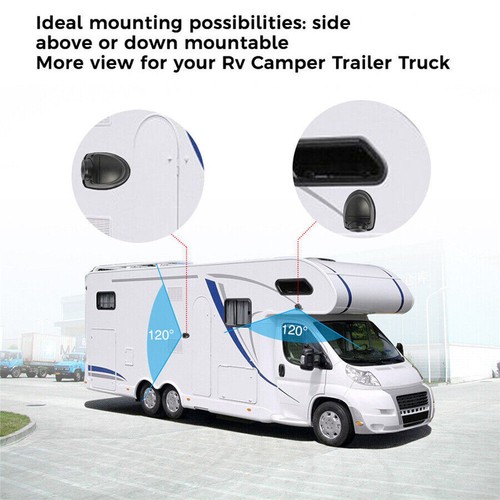AHD 1080P Side View Reverse Camera 4Pin Aviation Connector Truck Camper Caravan - Picture 5 of 16