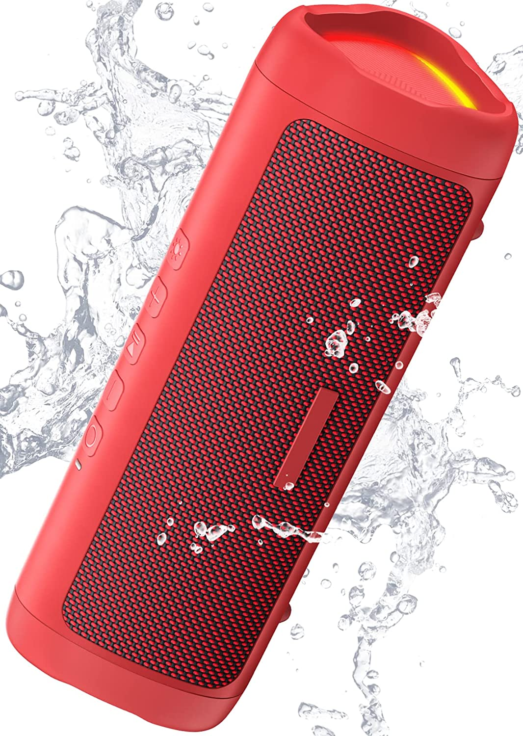 Bluetooth Speaker, IPX5 Waterproof Speaker with HD Sound, up to 24H Playtime, TW-image