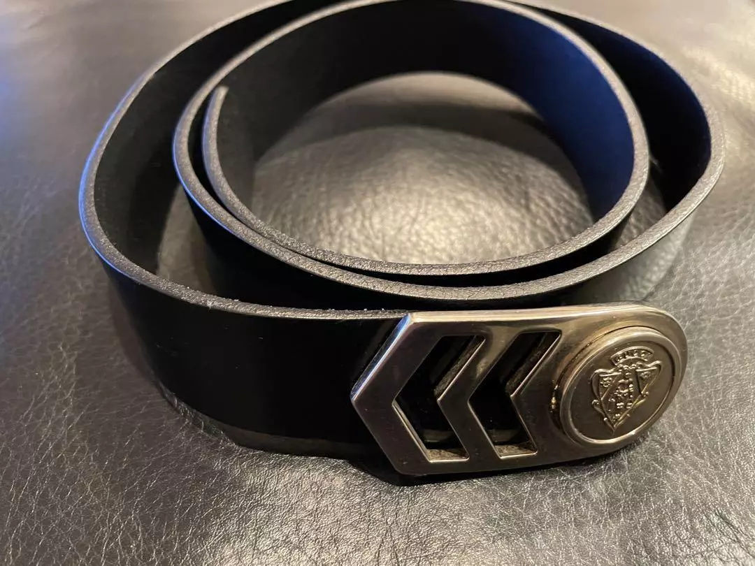 GUCCI Ceinture pour Homme, Noir, Simple, Élégant, One Point Fashion Du Japon y5623