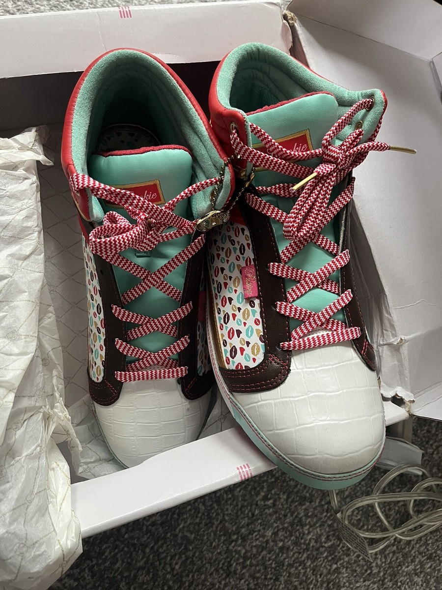 Pastry Red High Top Trainers, NEW, UK size (But Can Fit 8) RRP