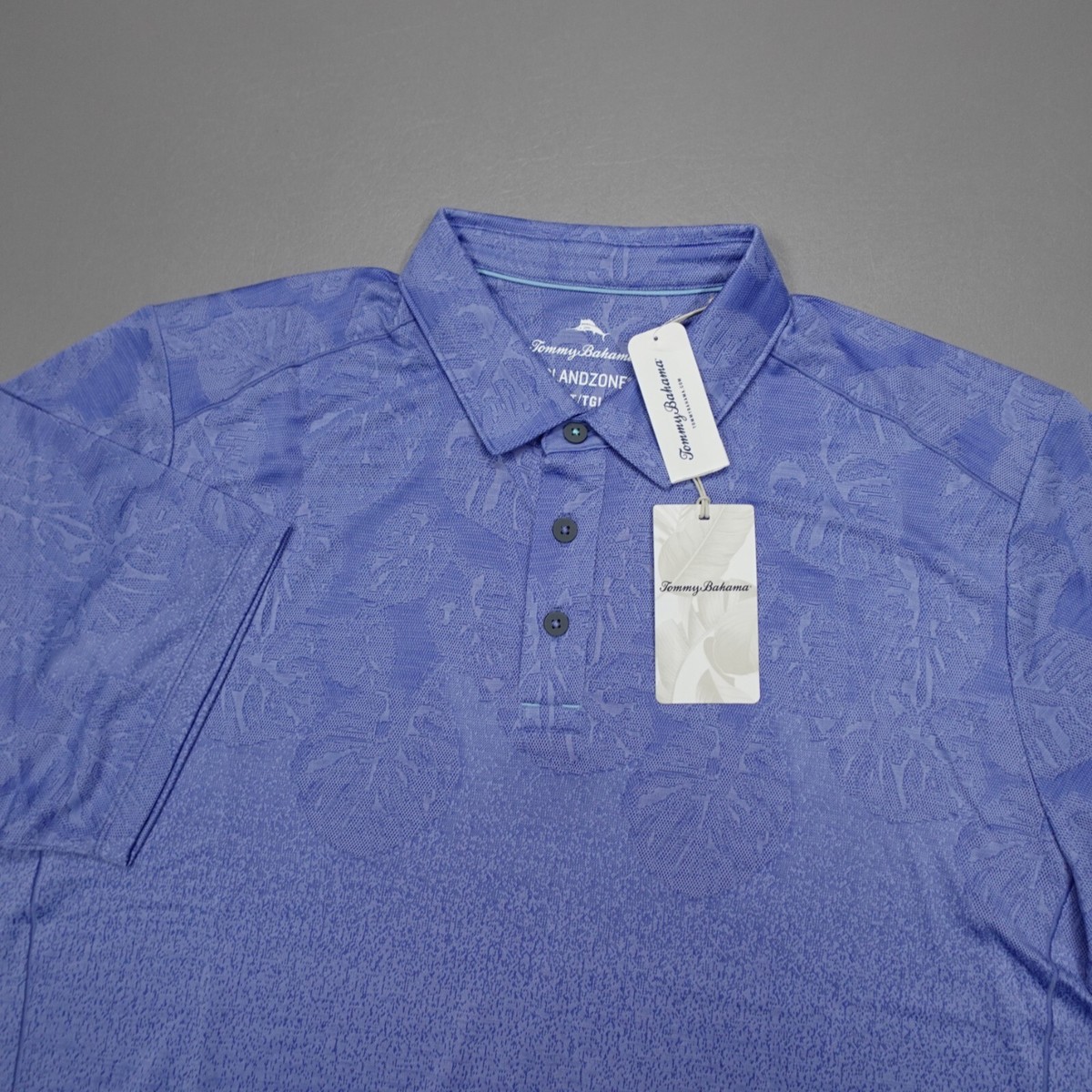 Tommy Bahama Mens Palm Coast Tropic Fade Polo Shirt Islandzone