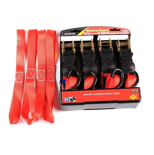 Motorradwippe mit 4-fach Spanngurt-Set für Transport ConStands Easy Plus - Bild 4 von 8