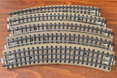 5 Vintage Marklin M Small Curve Track Used