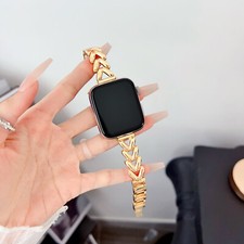 Slim Bands Jewelry Metal Strap For iWatch Series 10 9 8 7 6 5 4 3 2 1 SE Ultra
