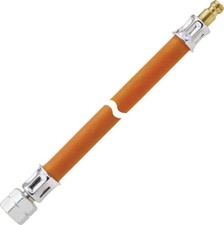 Gasschlauch GOK 150 cm &Uuml;berwurfmutter 1/4" und Stecknippel STN