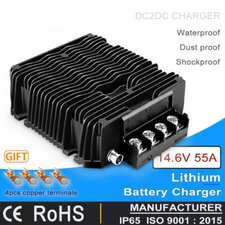 DC 10-44V 12V 24V to DC 14.6V 18.2V 29.2V Lifepo4 Battery  Converter 800W