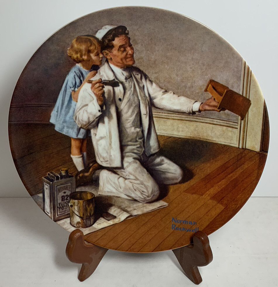 【洋書】Norman Rockwell Antique Norman Rockwell Canvas Print Low and Inside Baseball