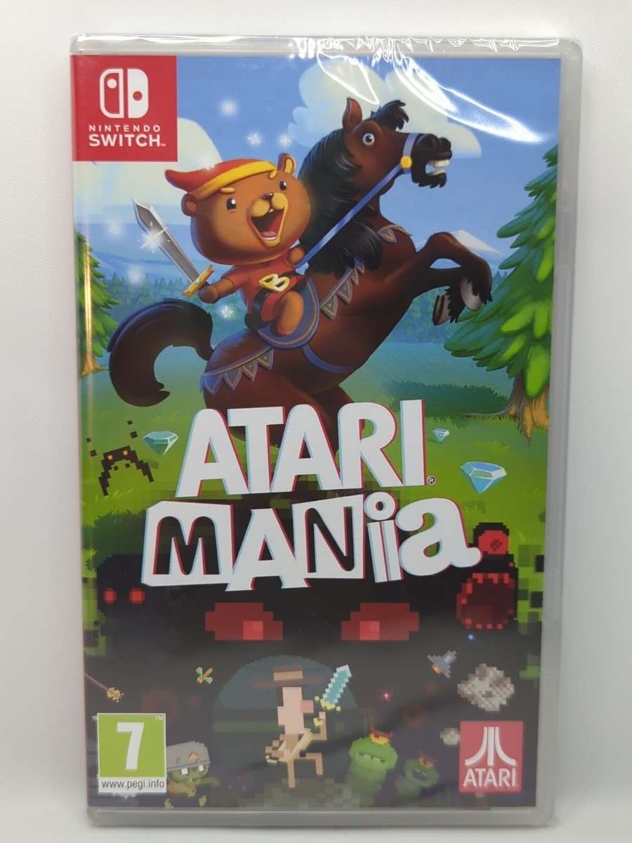 Atari Mania Nintendo Switch 150 Microgames Factory Sealed | eBay