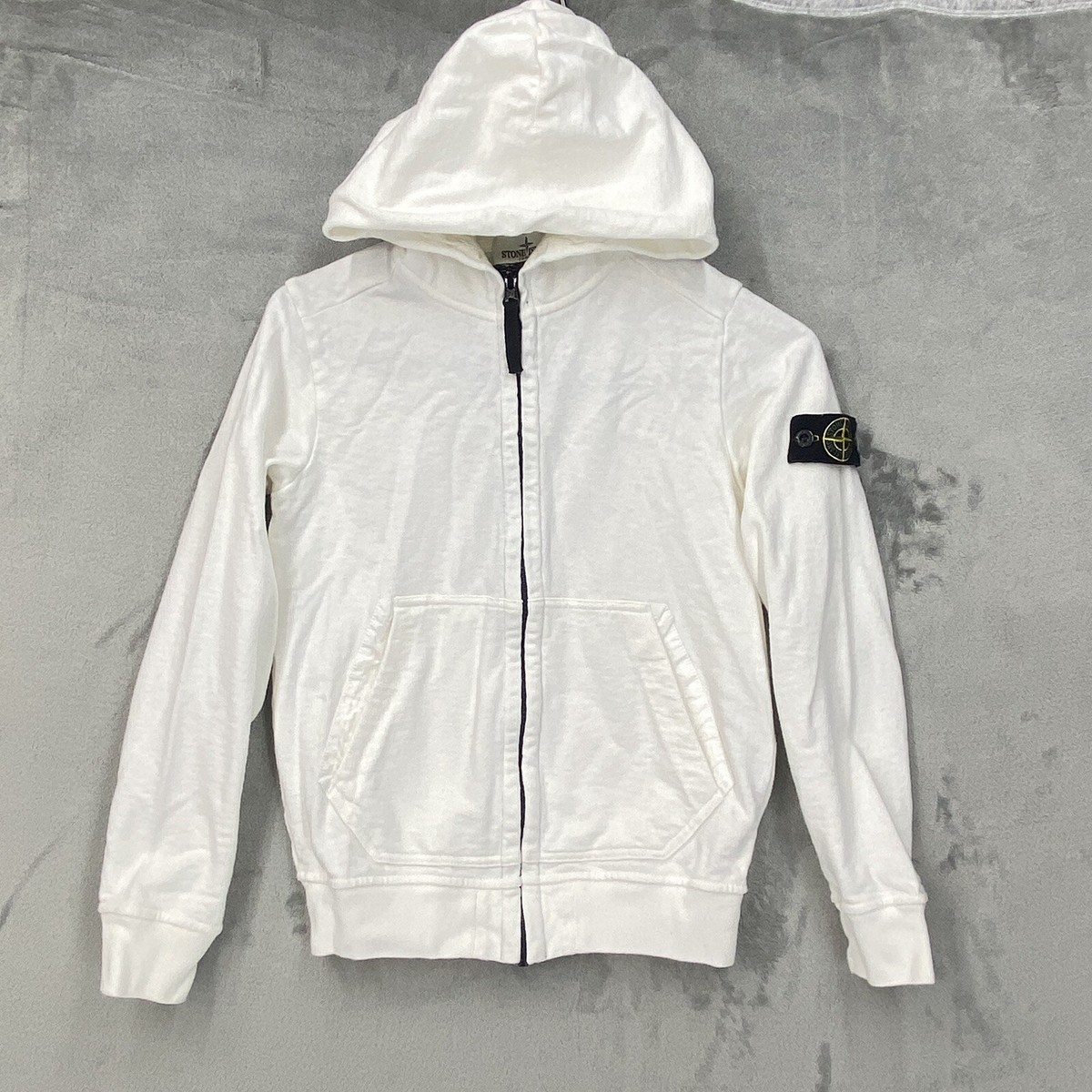 stone junior ホワイトニット Stone Island Junior S/S Sweatshirt White | ONU